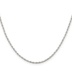 Sterling Silver 1.3mm Elongated Box Chain
