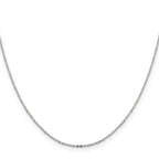 Sterling Silver 1.15mm Flat Cable Chain