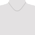 Sterling Silver .5mm Flat Link Cable Chain