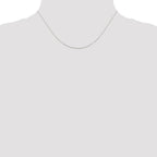 Sterling Silver 1mm Flat Link Cable Chain