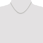 Sterling Silver 1.65mm Twisted Herringbone Chain