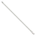 Sterling Silver 3mm D/C Square Franco Chain