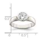 Sterling Silver CZ Ring
