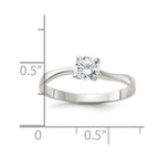 Sterling Silver CZ Ring
