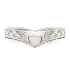 Sterling Silver Heart Ring