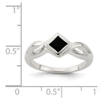 Sterling Silver Onyx Ring