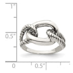 Sterling Silver Antiqued Ring