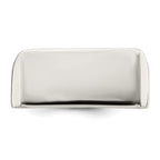 Sterling Silver 9x19mm Closed Back Signet Ring