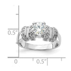 Sterling Silver CZ Ring