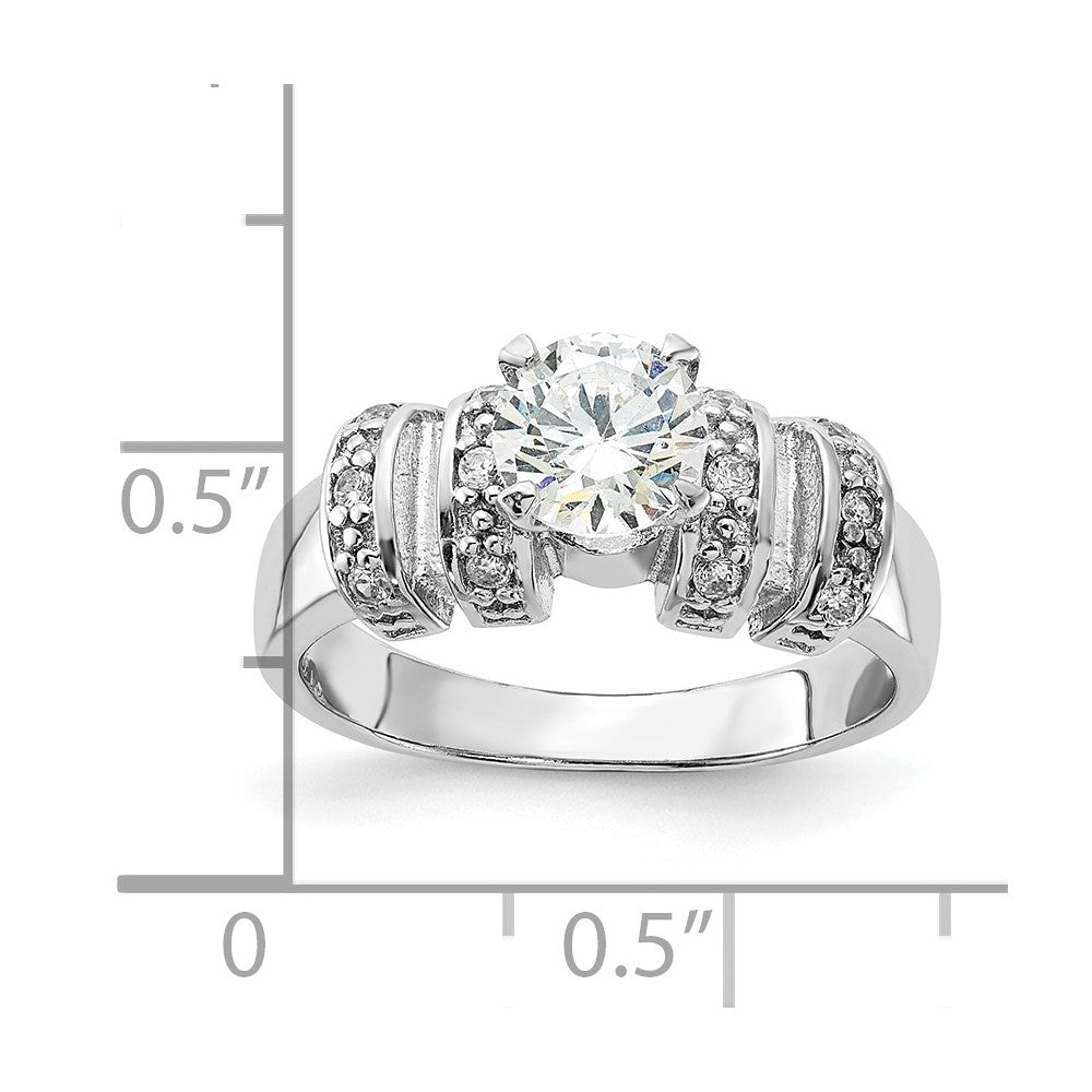 Sterling Silver CZ Ring