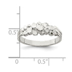 Sterling Silver Nugget Ring