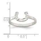 Sterling Silver Horseshoe Ring
