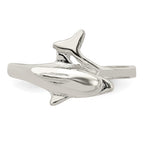 Sterling Silver Dolphin Ring