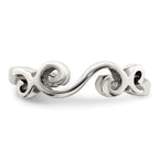 Sterling Silver Antiqued Toe Ring