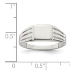 Sterling Silver Signet Ring