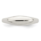Sterling Silver Fancy Domed Ring