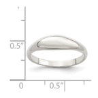 Sterling Silver Fancy Domed Ring