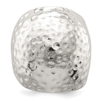 Sterling Silver Textured Dome Ring