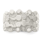 Sterling Silver Woman's Nugget Ring