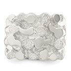 Sterling Silver Men's Nugget Ring