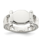 Sterling Silver Fancy Signet Ring