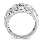 Sterling Silver Patterned Ring