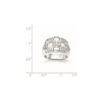Sterling Silver Patterned Ring
