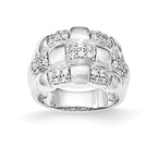 Sterling Silver Patterned Ring