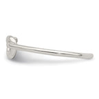 Sterling Silver Polished Knot Ring