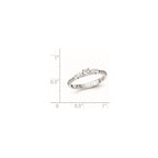 Pure Fire Sterling Silver CZ Ring
