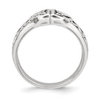 Sterling Silver Polished Fancy Ring