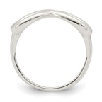 Sterling Silver Polished Infinity Ring