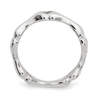 Sterling Silver Polished Bone Ring