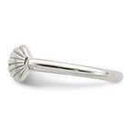 Sterling Silver Shell Ring