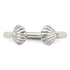 Sterling Silver Shell Ring