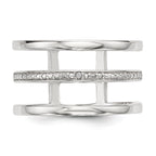 Sterling Silver Diamond Accent Ring