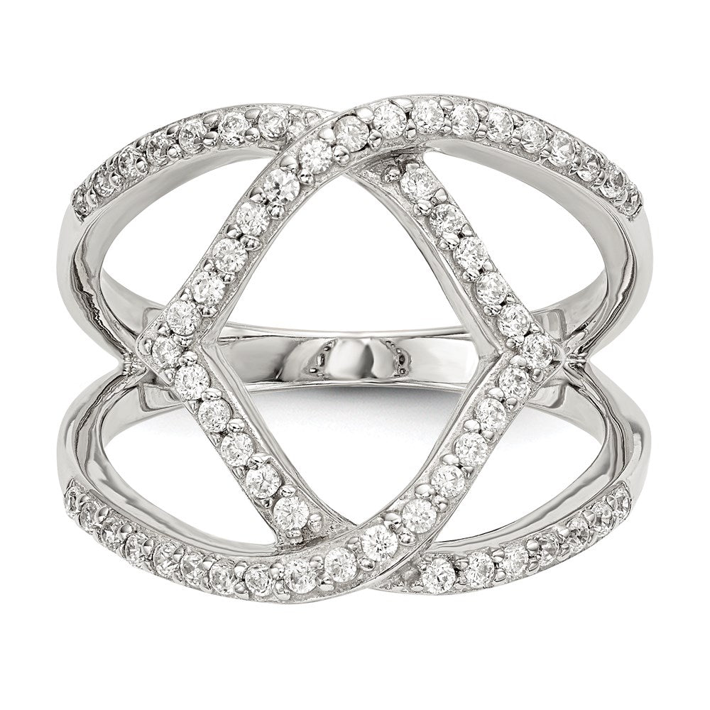 Sterling Silver CZ Ring