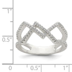Sterling Silver CZ Ring