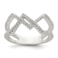 Sterling Silver CZ Ring