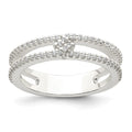 Sterling Silver CZ Ring