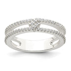 Sterling Silver CZ Ring