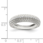 Sterling Silver CZ Ring