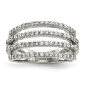 Sterling Silver CZ Ring