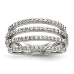 Sterling Silver CZ Ring