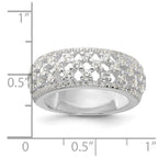 Sterling Silver Polished CZ Ring