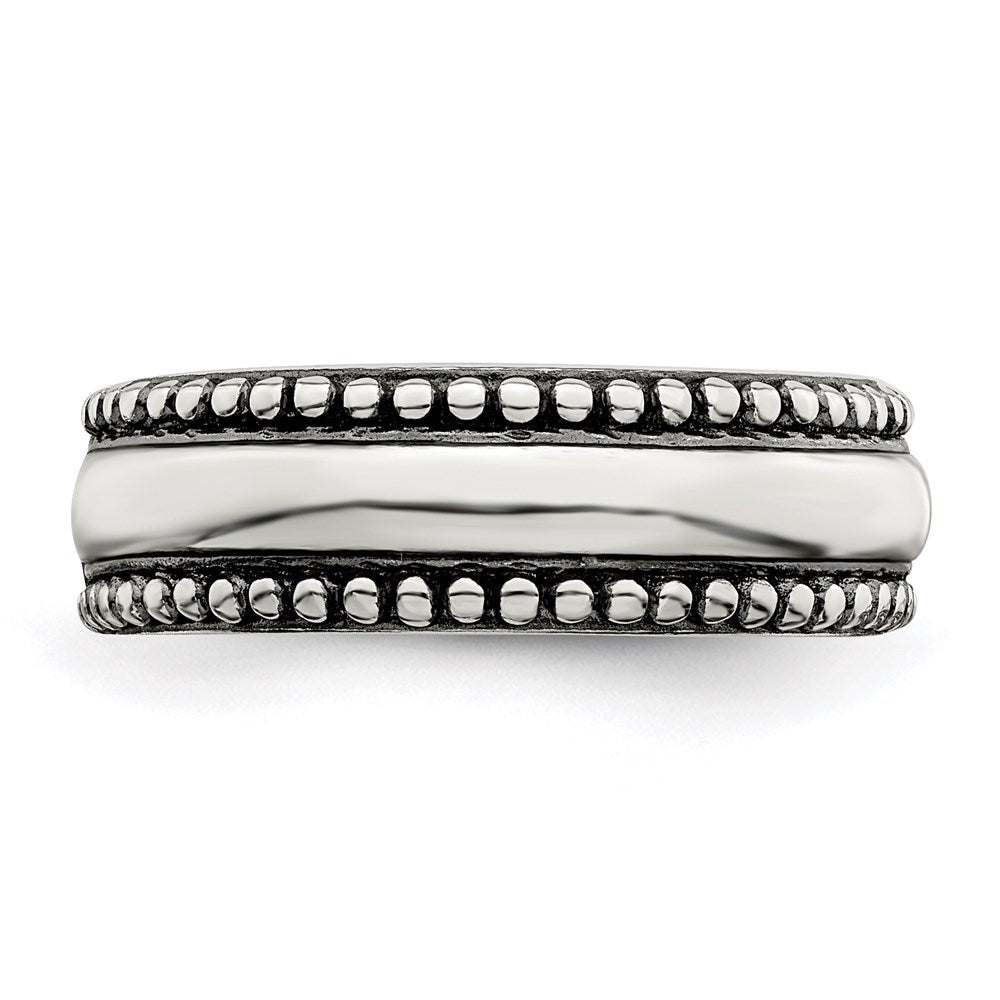 Sterling Silver Antiqued Toe Ring