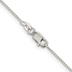 Sterling Silver .95mm Round Franco Chain