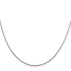 Sterling Silver 1.25mm Round Franco Chain