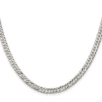 Sterling Silver 5.5mm Rambo Chain