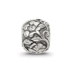 Sterling Silver Reflections Floral Bead